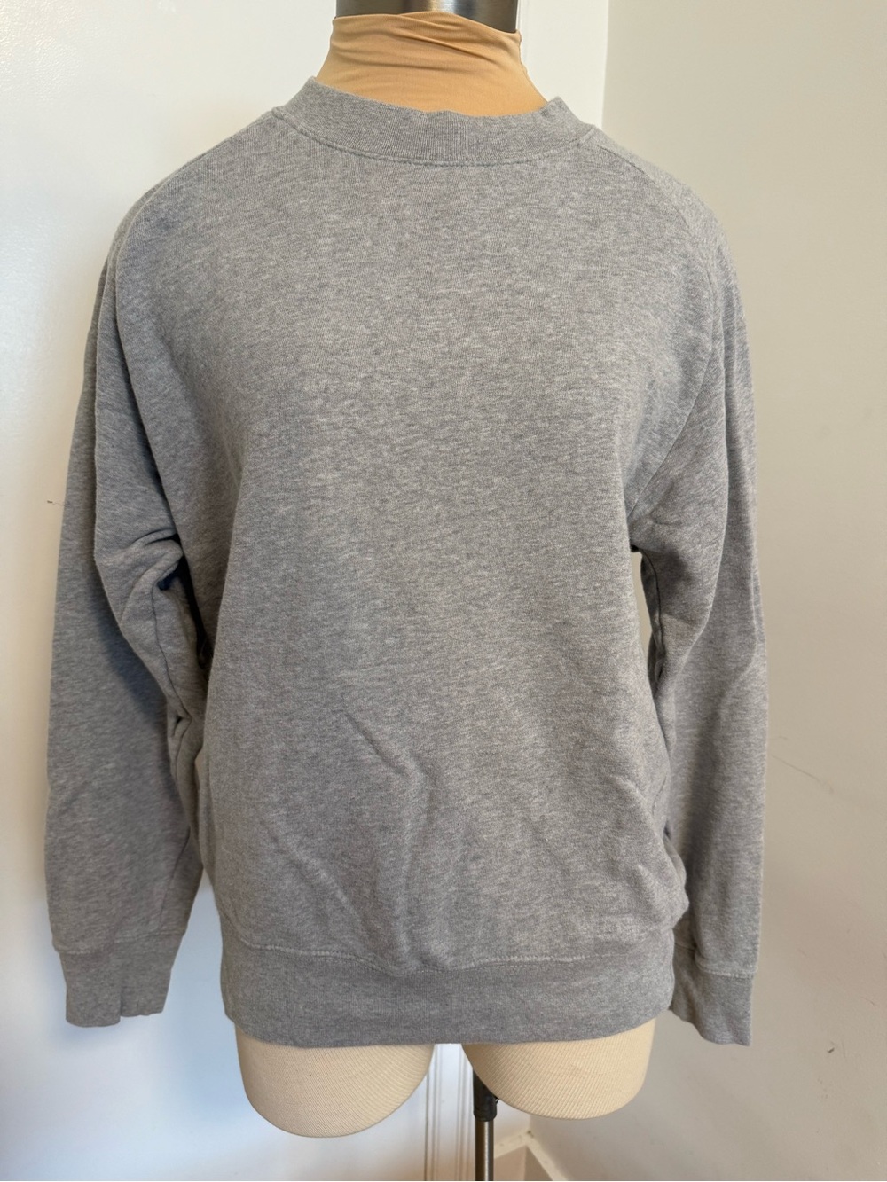 BP Gray Dolman Sleeve Crewneck Sweatshirt S